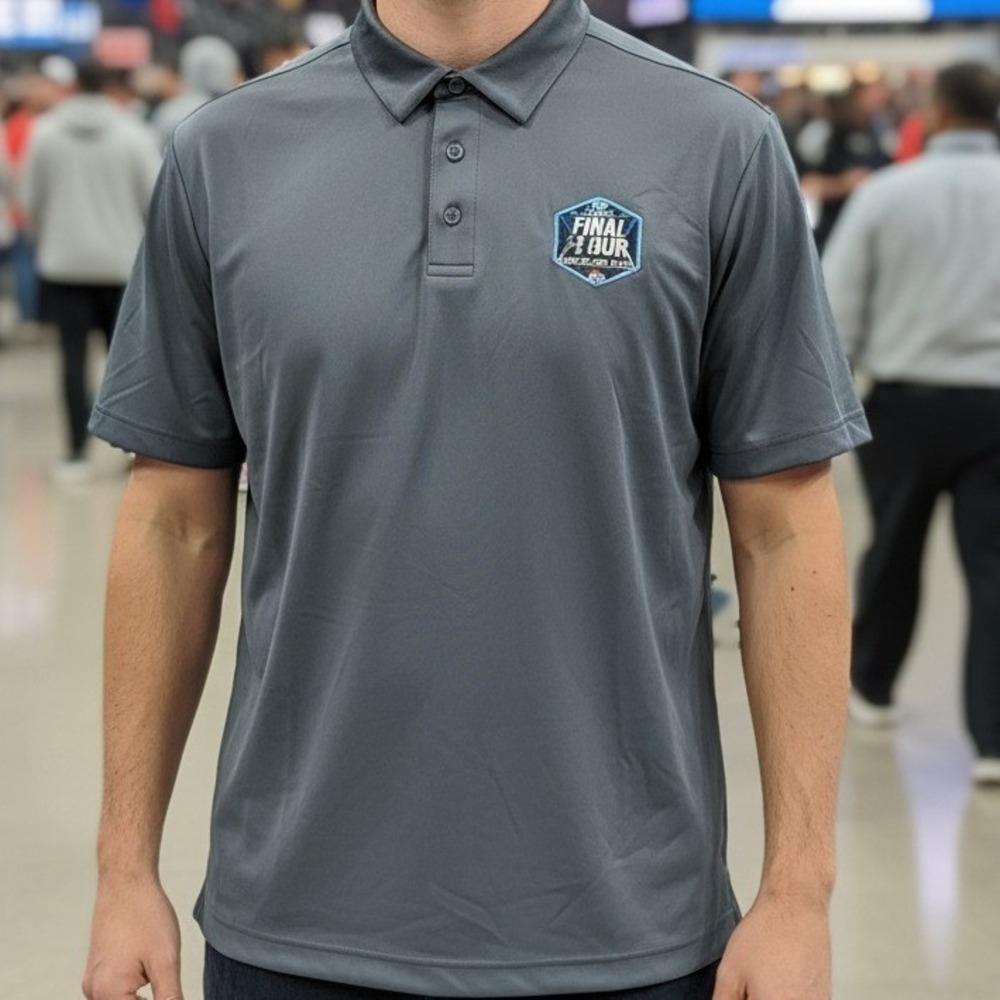Under Armour Mens NCAA Final Four Houston 2023 Golf Polo Shirt LG‎
